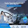 Tesla Model 3/Y/S Sun Shade: Heat Insulation & Blackout Car Interior Windshield Cover.