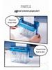 Hand-Cranked A4/A6 High-Security Strip-Cut Office Document Shredder