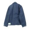 ciatre Long sleeve Full zip Denim Jacket L Blue Men's Used