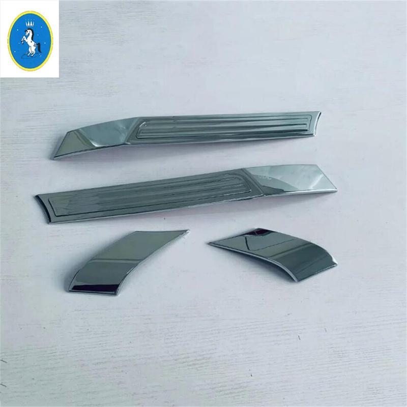 Auto A C Pillar Window Posts Panel Sequ Cover Trim ABS Chrome Accessories For Toyota Land Cruiser Prado 250 LC250 2024 2025