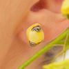 Designer Jewelry_[IVE Eugene/Red Velvet Seulgi/Song Jihyo] Daily Rhombus Ceramic earring(YG)