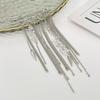 Brooch Safety Pin Link Chain Tassel Safety Pin Sweater Shawl Pin Decorative Faux Pearl