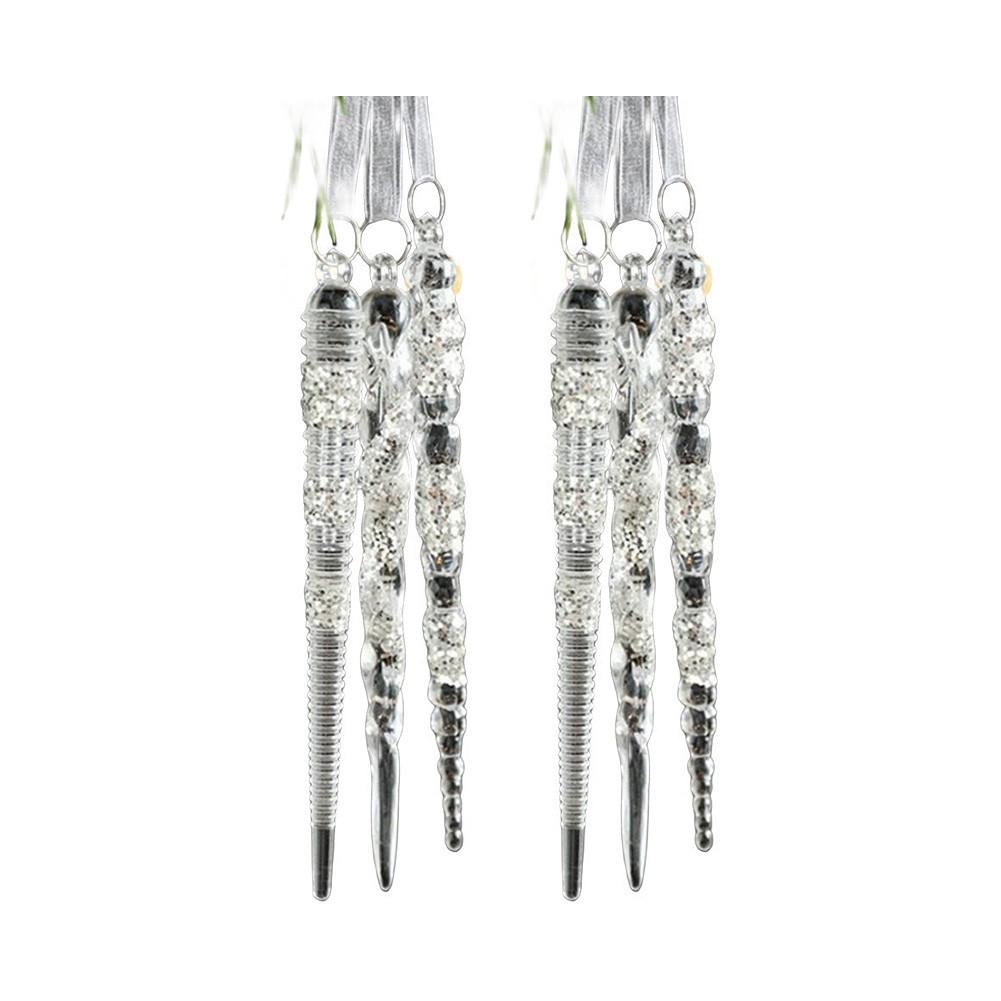 Christmas Acrylic Ornaments Hanging Decorations Lightweight Structure