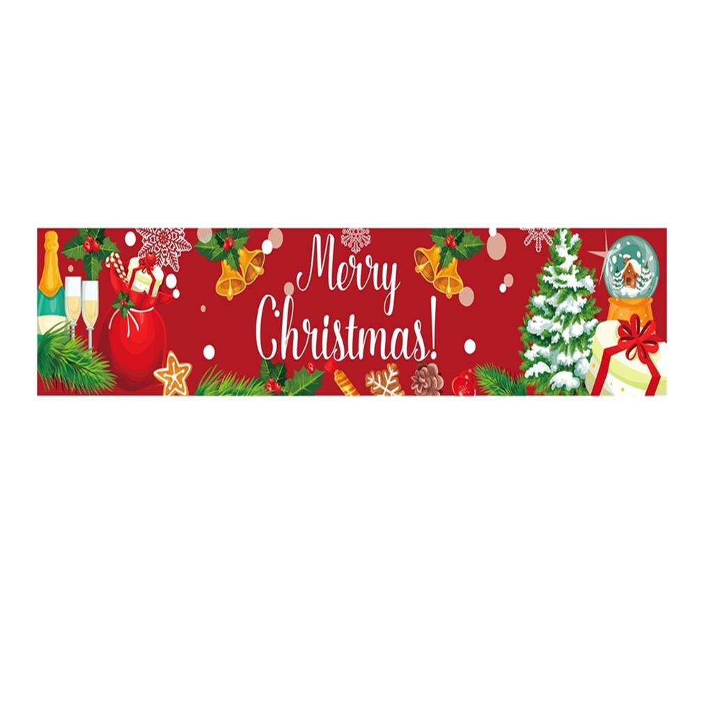Merry Christmas Outdoor Banner Christmas Decoration for Home 2025 Xmas Ornament Navidad Natal Noel Kerst Gift Happy NewYear 2026