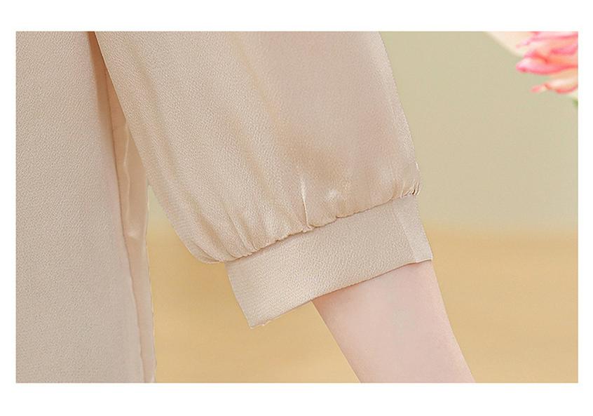 New Summer Arrival: Chic National Style Blouse for Middle-Aged & Elderly Women