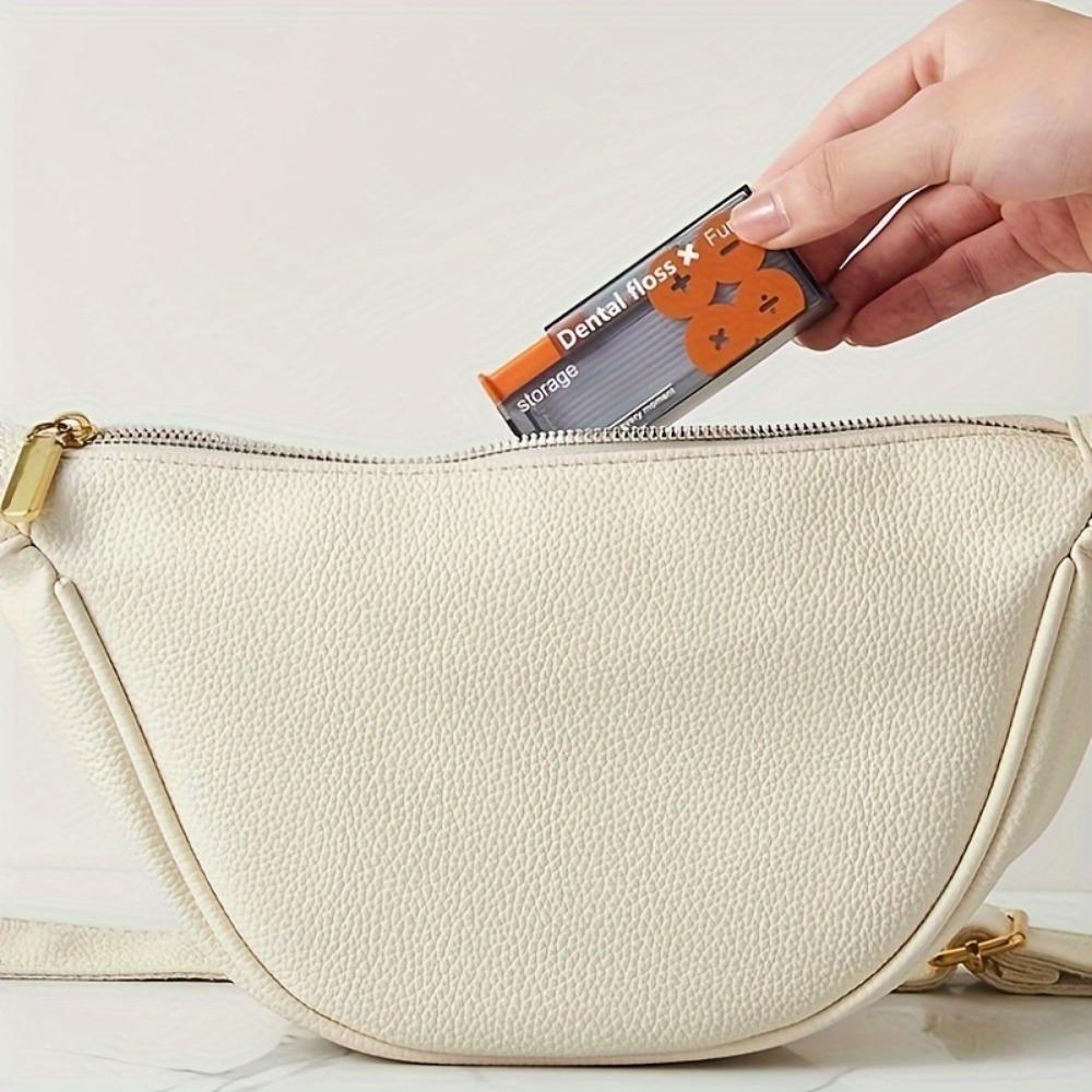 Portable Fillable Self-Ejecting Floss Organizer