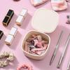 Boîte de Rangement Empilable pour Bijoux, Pinces à Cheveux, Bandeaux, et Divers avec Couvercle, Boîte de Rangement Anti-Poussière, Organisateur de Maison