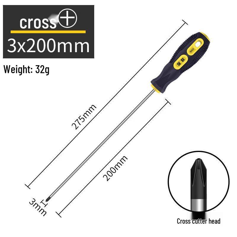 Industrial Grade Magnetic Phillips and Slotted Screwdriver Set - Super Hard, Compact Collection