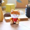 Adorable Plush Bear Keychain Super Soft Stuffed Animal Doll Bag Charm