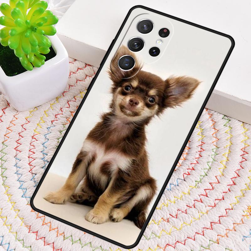 Cute Chihuahua Dogs Phone Case for Samsung Galaxy Note 10 Pro S26 Ultra S23 S24 FE S25 S21 S22 PLUS Shockproof Cove