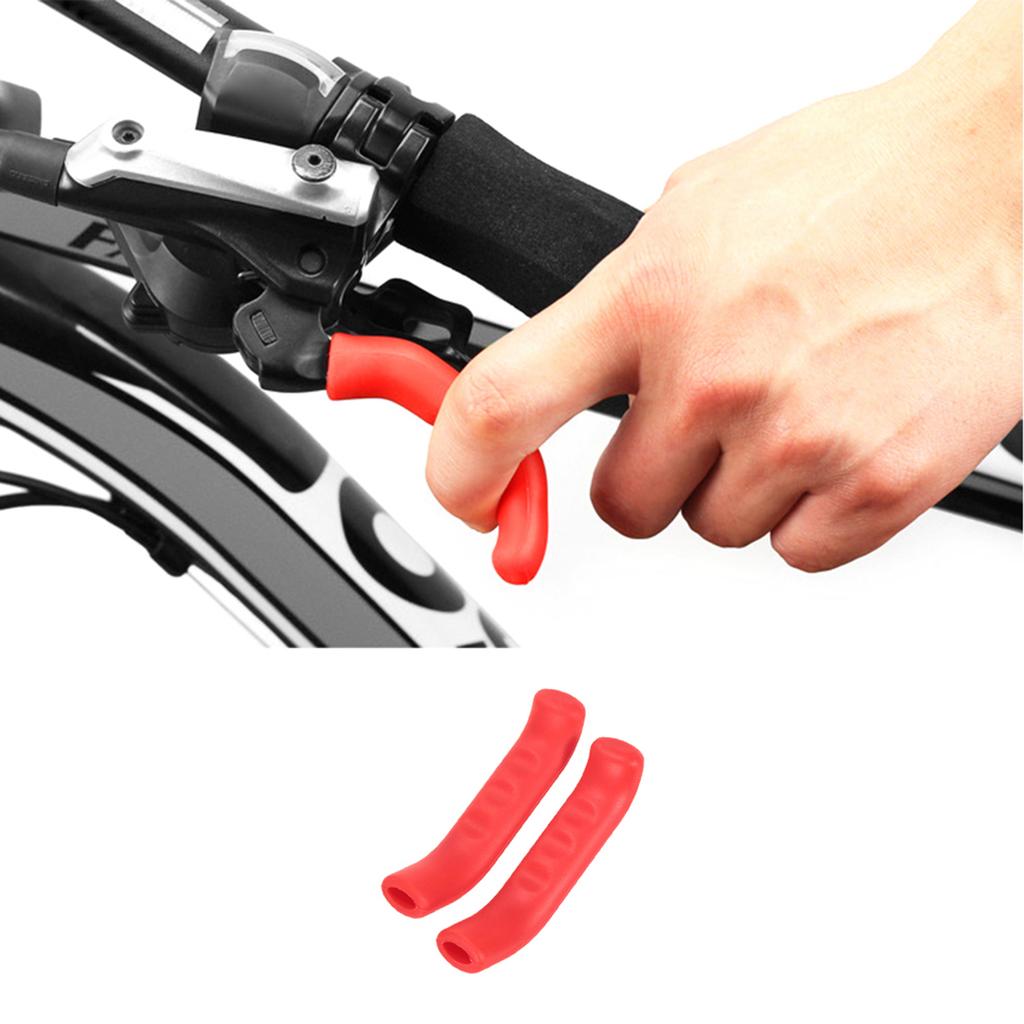 2pcs Bike Brake Lever Covers Bicycle Grips Protectors Sleeves for Mountain Bike Road Bike
