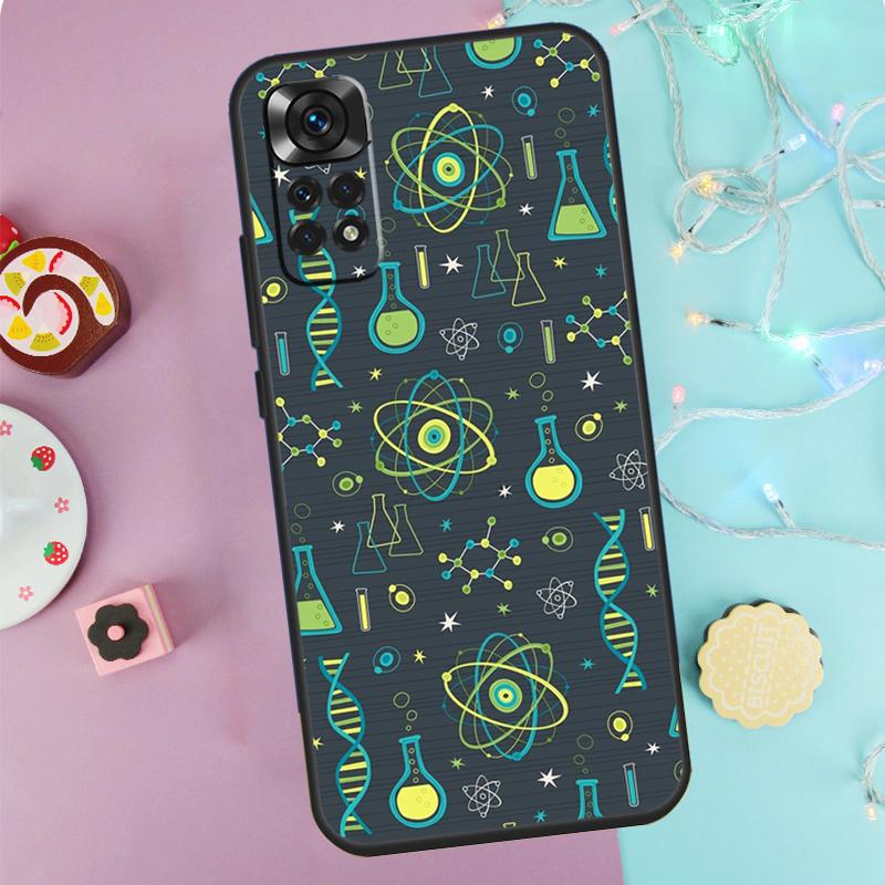 

Наука Биология Химия Чехол Для Xiaomi Redmi Note 14 13 12 11 10 9 Pro 9S 10S 11S 12S Redmi 10C 12C 13C 14C Обложка Redmi Note 11S