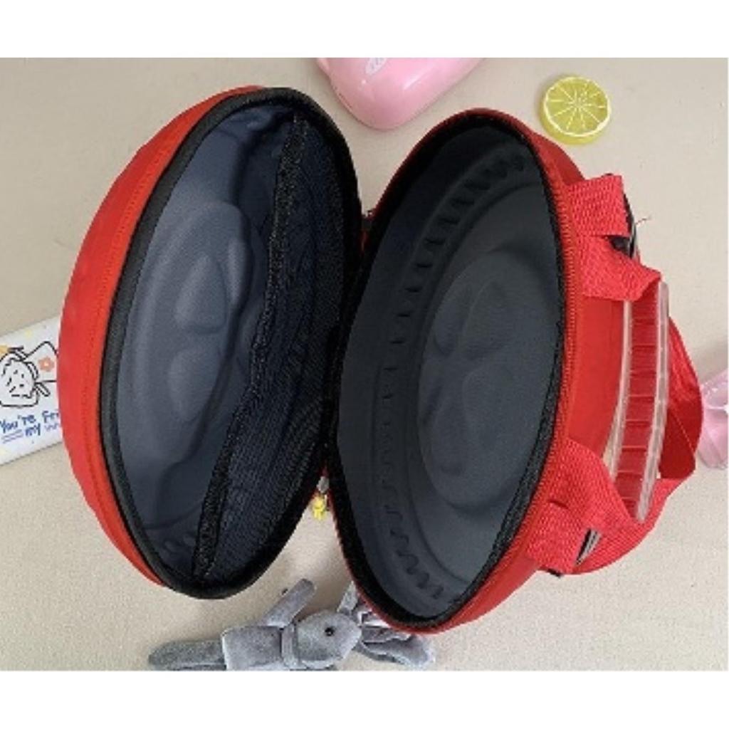 King's Arm Tire-Shaped Backpack for Kids, Baby Backpack, Kids' Bag, Car Design Bag, Car Bag, Boys' Lightweight Toddler Bag (Red)