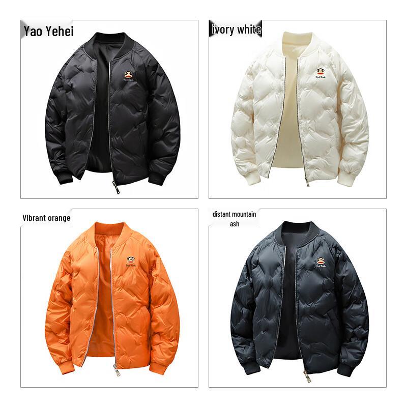 paul frank Herren Winter Outdoor Gepolsterte Baseballkragen Jacke