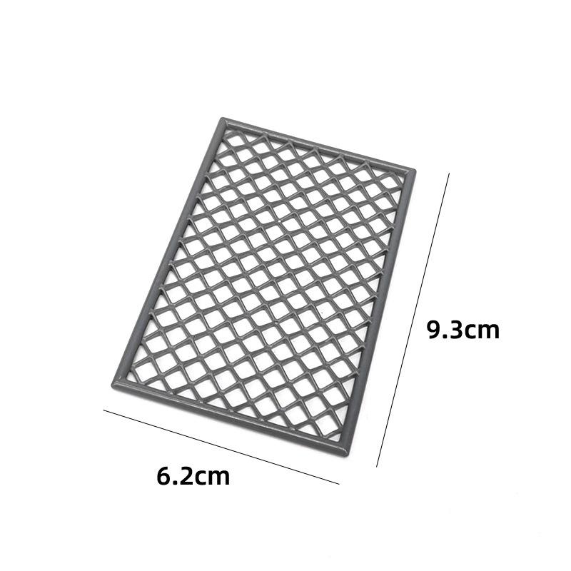 Fence Figurine Military Diy Iron Mesh Fence Scene Decoration Compatible Small Particle Building Block Garage Toy