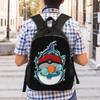 S-Squirtles Travel Backpack Men Women School Computer Bookbag Manga College Student Daypack Bags
