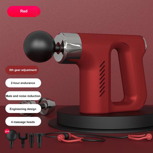 Massage Gun Muscle Massager Deep Tissue Percussion Massager Body Relax Pain Relief Electric Therapy Gun For Fitness Relaxer