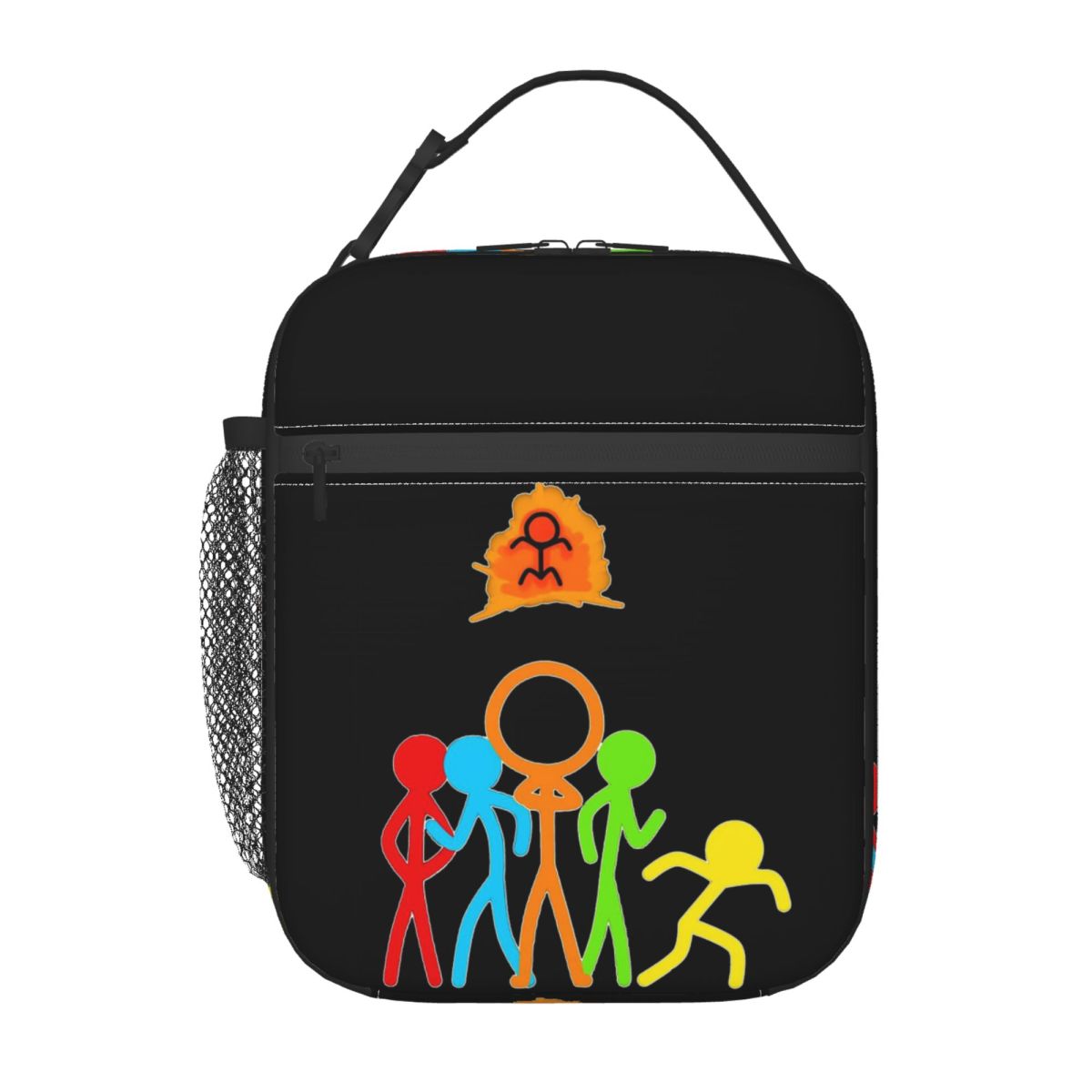 Alan Animation Becker Insulated Lunch Bag for Women Children Portable Food Boxes Thermal Lunch Box Tote One Size