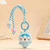 Cute Yellow Rabbit Plush Keychain 12Cm Soft Stuffed Animal Doll Kawaii Anime Fluffy Hanging Pendant Bag Backpack Decoration Gift