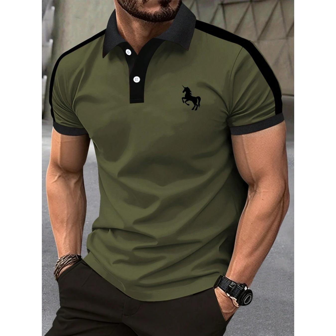 2026 Summer Men s Polo Shirt - 3D Printed Design Breathable Lightweight Stylish Fashionable Outdoor S