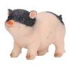 Cute Pig Garden Statue Resin Animals Figurine Outdoor Sculpture Resin Lawn Ornament Mini Pink Black