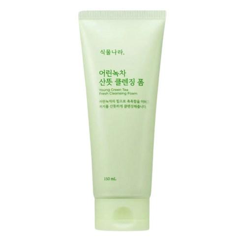 Jonge Groene Thee Fris Reinigingsschuim 150ml / Dubbel Pakket 150ml