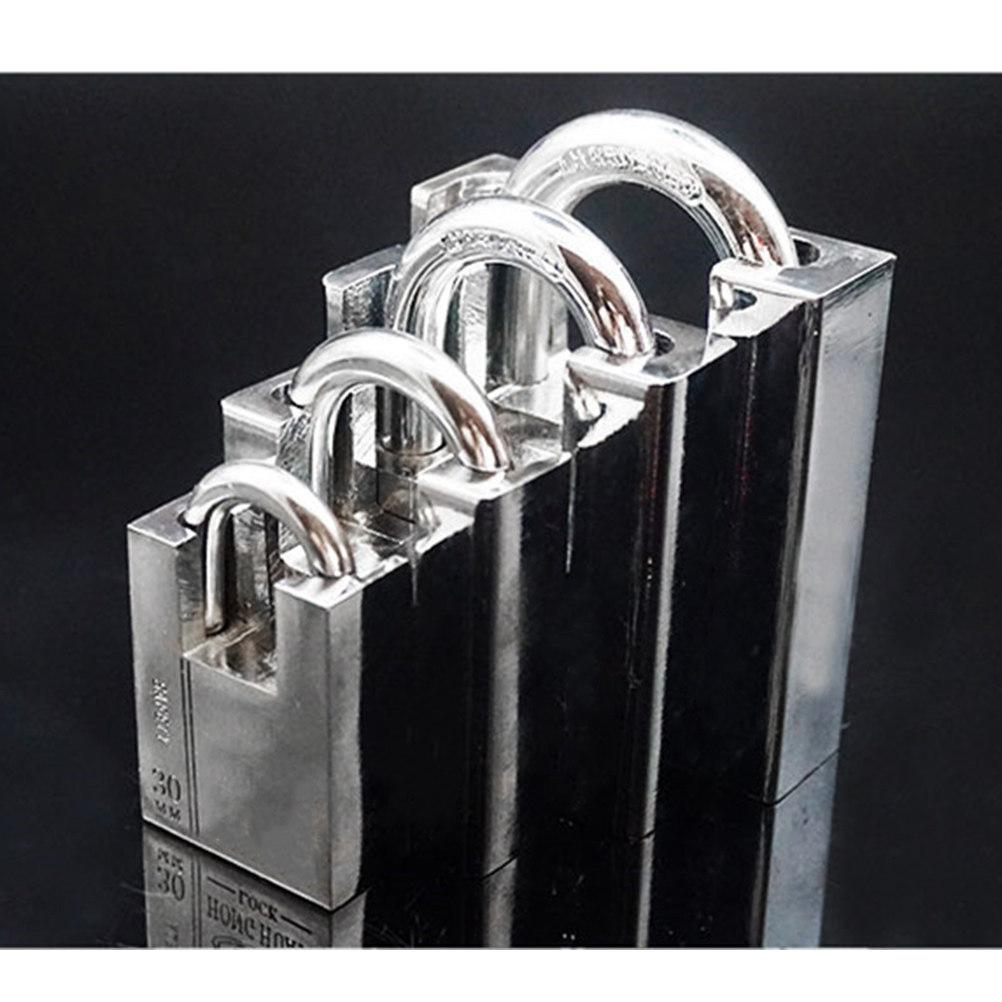 30Mm Stainless Steel Anti Theft Lock Heavy Duty Rustproof Padlock for Home Security Safe Deposit Box Outdoor Use