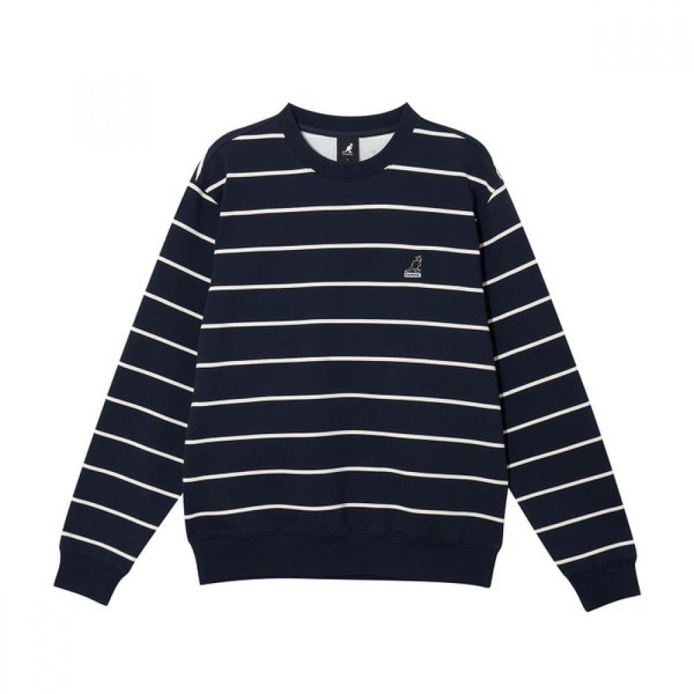 Толстовка Kangol 1802 Темно-синяя Essential Stripe XL