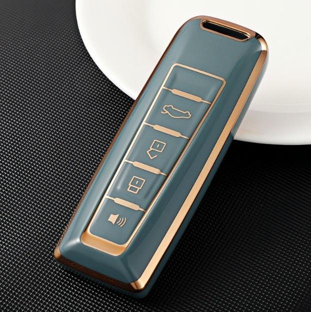 New TPU Car Key Case Cover for Great Wall WEY Coffee 01 Coffee 02 Tank 300 VV5 VV6 2023 VV7 A1 A3 A4 A5 A7 A8 Car Remote Key Fob