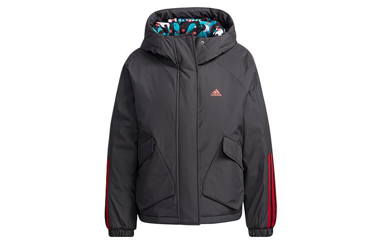 Adidas Puffer Jacket Winter Women s Black GN7376 M