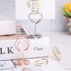 Decoration Wedding Supplies Paper Clamp Photos Clips Place Card Clamps Stand Table Numbers Holder