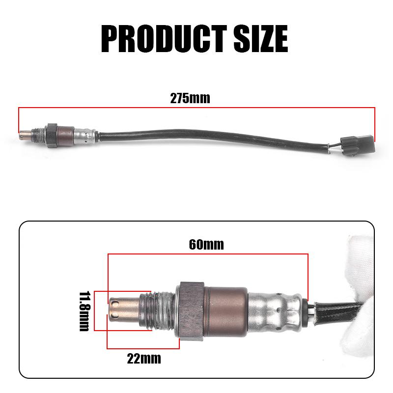 Oxygen Sensor Four-wire for Yamaha Xmax 300 250 For Yamaha Cygnus IV/X  Motorbike Oxygen Sensor 2EB-H592A-10 BX9-H592A-00