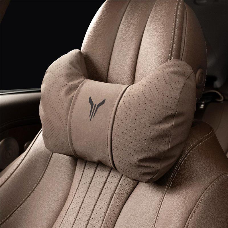 Lantu Dreamer Car Headrest Neck Pillow with Free Zhiyin Seat Cover