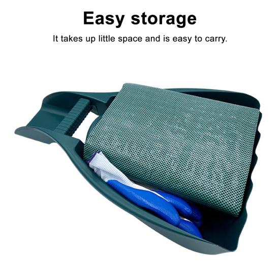 Leaf Scoops Hand Rakes Lightweight Gardening Hand Tools Garden Grabber Tool for Scooping Up Leaves Spreading Mulch Yard Work