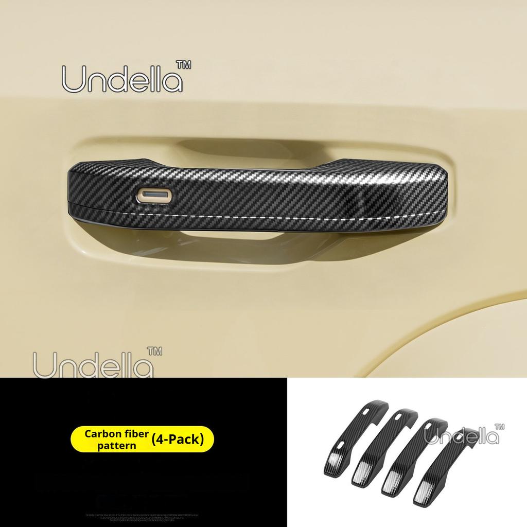 For iCAUR V27 Esteo V27 2026 2027 Car Exterior Door Handle Protective Cover Bowl Insert Anti-scratch Decorative Car Accessories