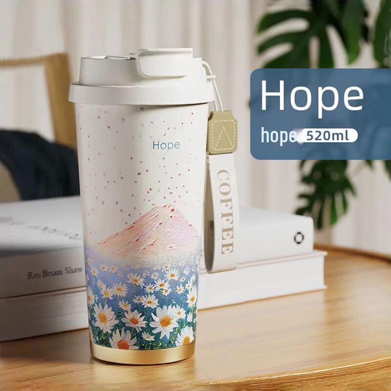 Hejiangshi HQX081 Dual-Drink Coffee Cup