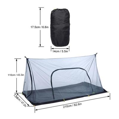 Portable Camping Tent Mosquito Net A-shaped Ultralight Mesh Tent Inner Camping Tent Summer Outd L8C4