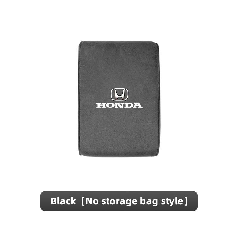 Suede Car Interior Armrest Box Mat Center Console Accessories For Honda Civic FIT Accord Prelude CRV 5th City CRZ CRX Jazz HRV