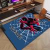Custom Spider Man Mat Personalized Name, Polyester Washable Indoor Entryway Rug, Gift for Christmas, Easter, Thanksgiving Day