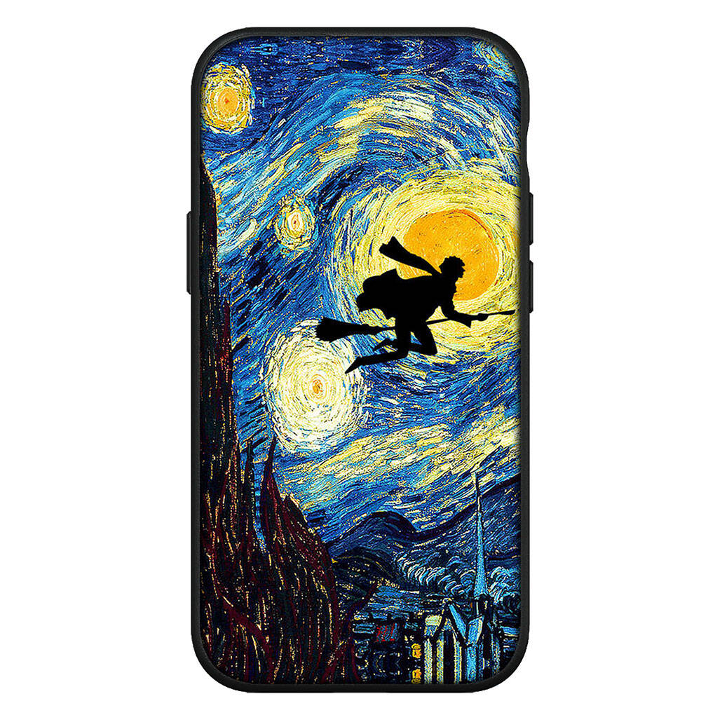 for Samsung Galaxy S25 S24 S23 S22 Ultra FE Plus A17 A37 A57 A56 A55 A06 A16 A15 A36 A26 A35 A05 A25 A54 A34 S9 Phone Case Wand Art Ring Potters Cover