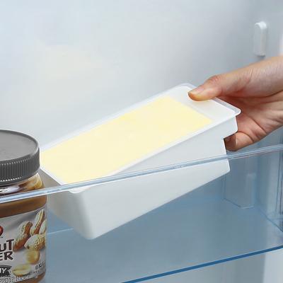 Butter Dish With Cover Butter Fresh-Keeping Box With Cutter Slicer Countertop Butter Box For Refrigerator Storage Home