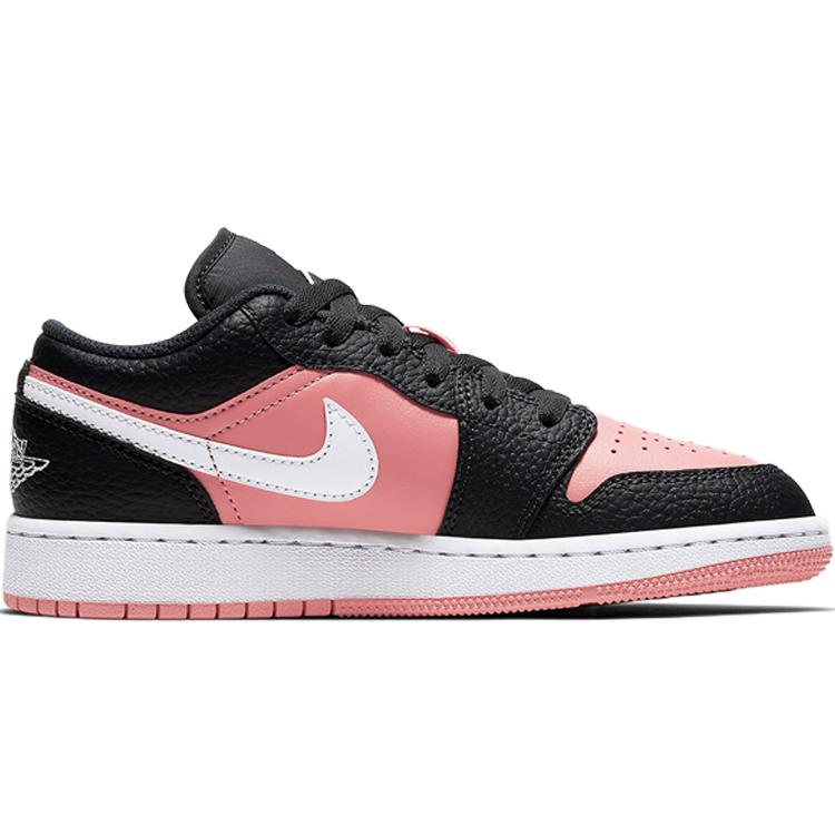 Jordan 1 Bajo Cuarzo Rosa Negro GS 554723-016