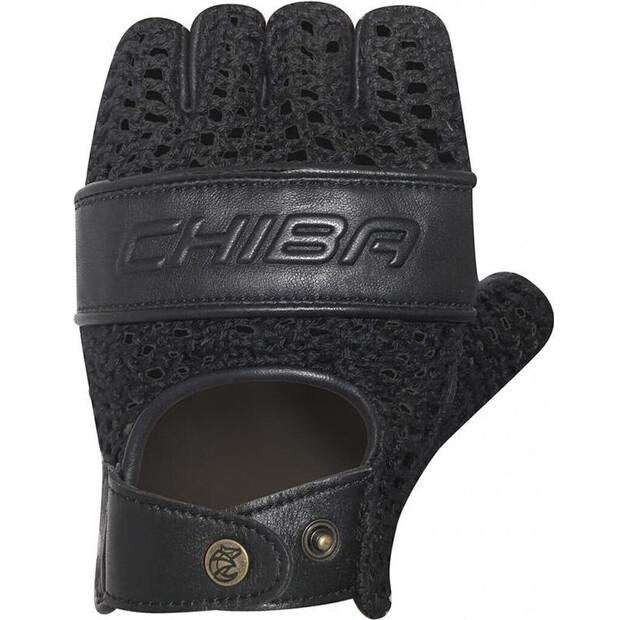 Велосипедные перчатки Chiba Pure Nature (черные) XS