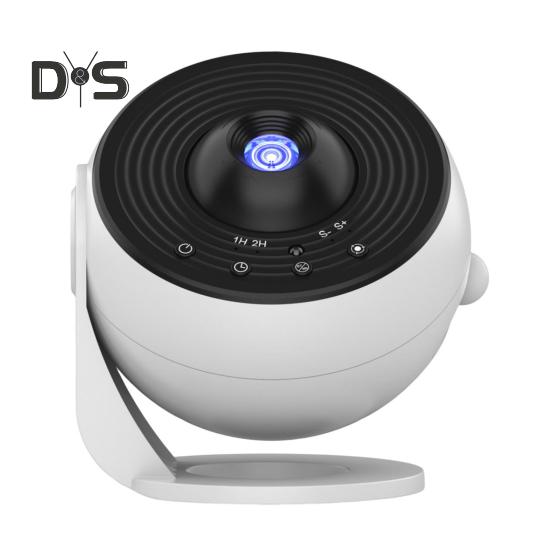 Lampa projekcyjna kompatybilna z Bluetooth z timerem, obracana o 360 stopni, z regulowanym ostrym światłem, lampka nocna sufitowa, lampa projektora gwiazd