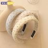 Floral Print Hairband for Women Elegant Fresh Color Hair Accessories Soft Comfortable Spring Headbands Fashionable Hairband