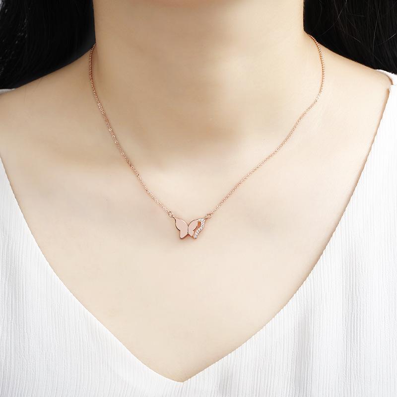 Lindon Women Necklace Pendant Copper Alloy Zircon Fashion Gift