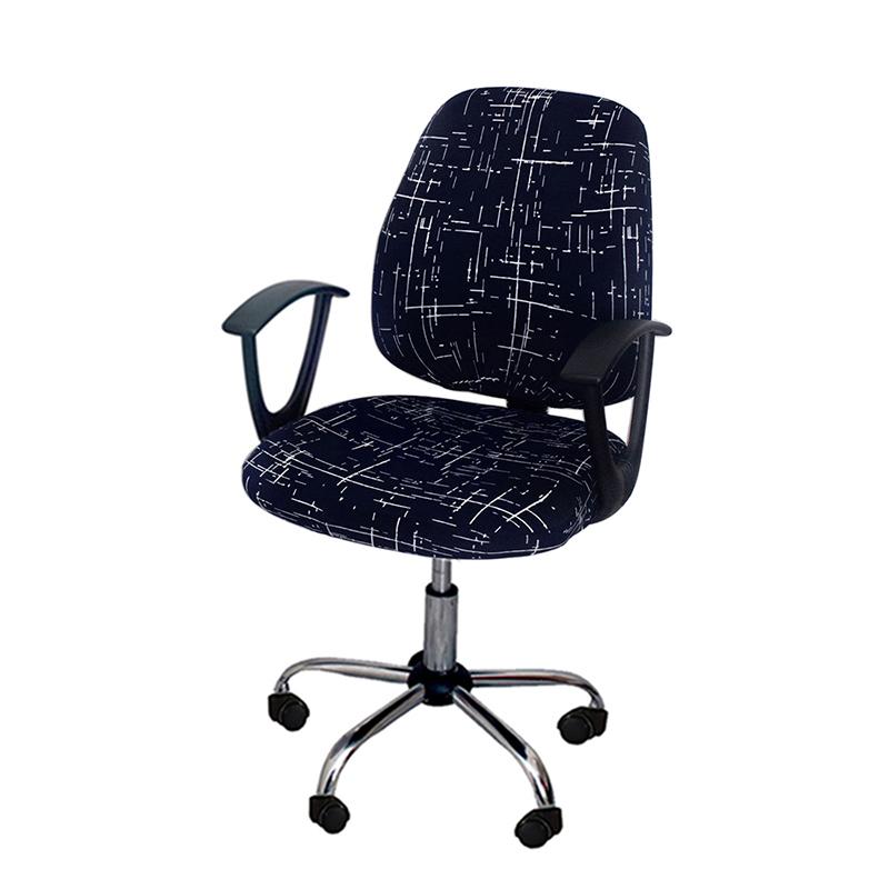 1 комплект чехлов для офисных кресел эластичные чехлы для игровых кресел съемные чехлы для компьютерных кресел вращающиеся чехлы для столов 980₽