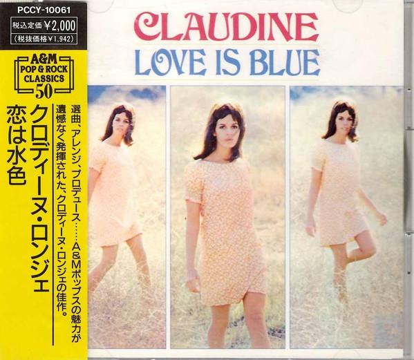 CD CLAUDINE LONGET - Love Is Blue PCCY10061 A&M Records 1990 Japan ObiPop Used
