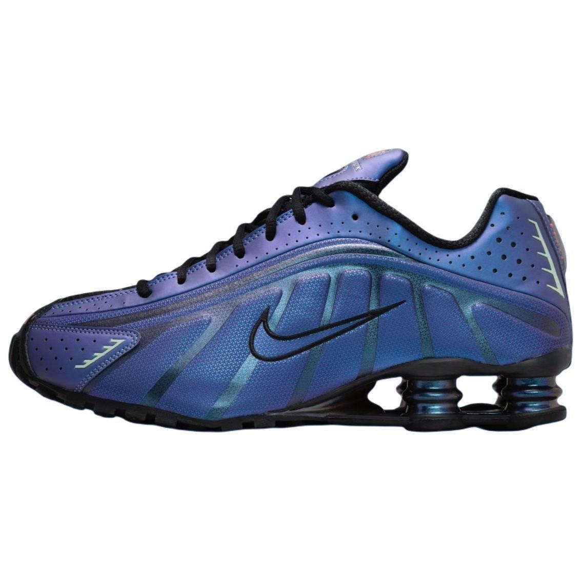 Nike Shox R4  Iridescent  Men s HQ3446-001 EU 40.5