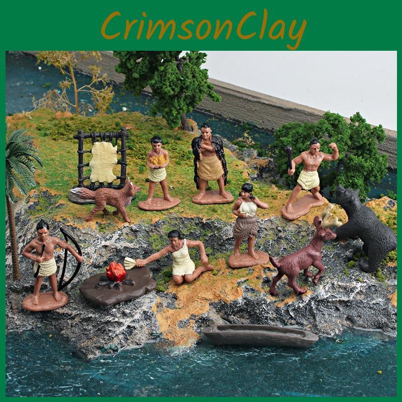 Indians Model American Plastic Toy For Kids Learning Display Decoration Gift